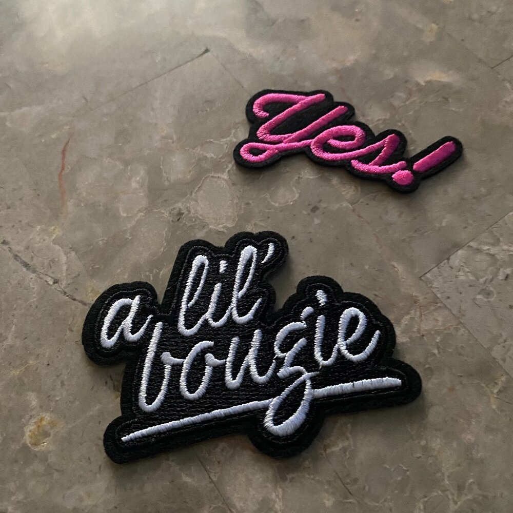 Iron on patches